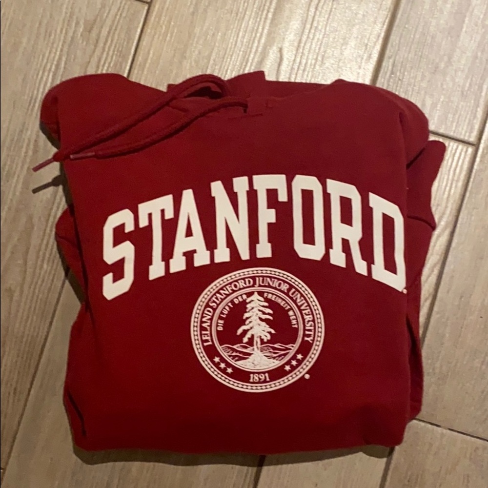 Red Stanford Hoodie
